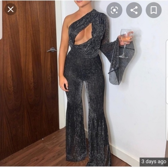 House of CB Glittery Yerina Jumpsuit - Picture 2 of 8